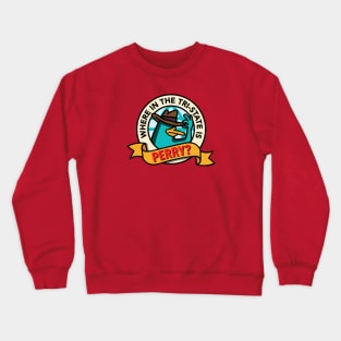 Where in the Tri-State is Perry? (Red) Crewneck Sweatshirt